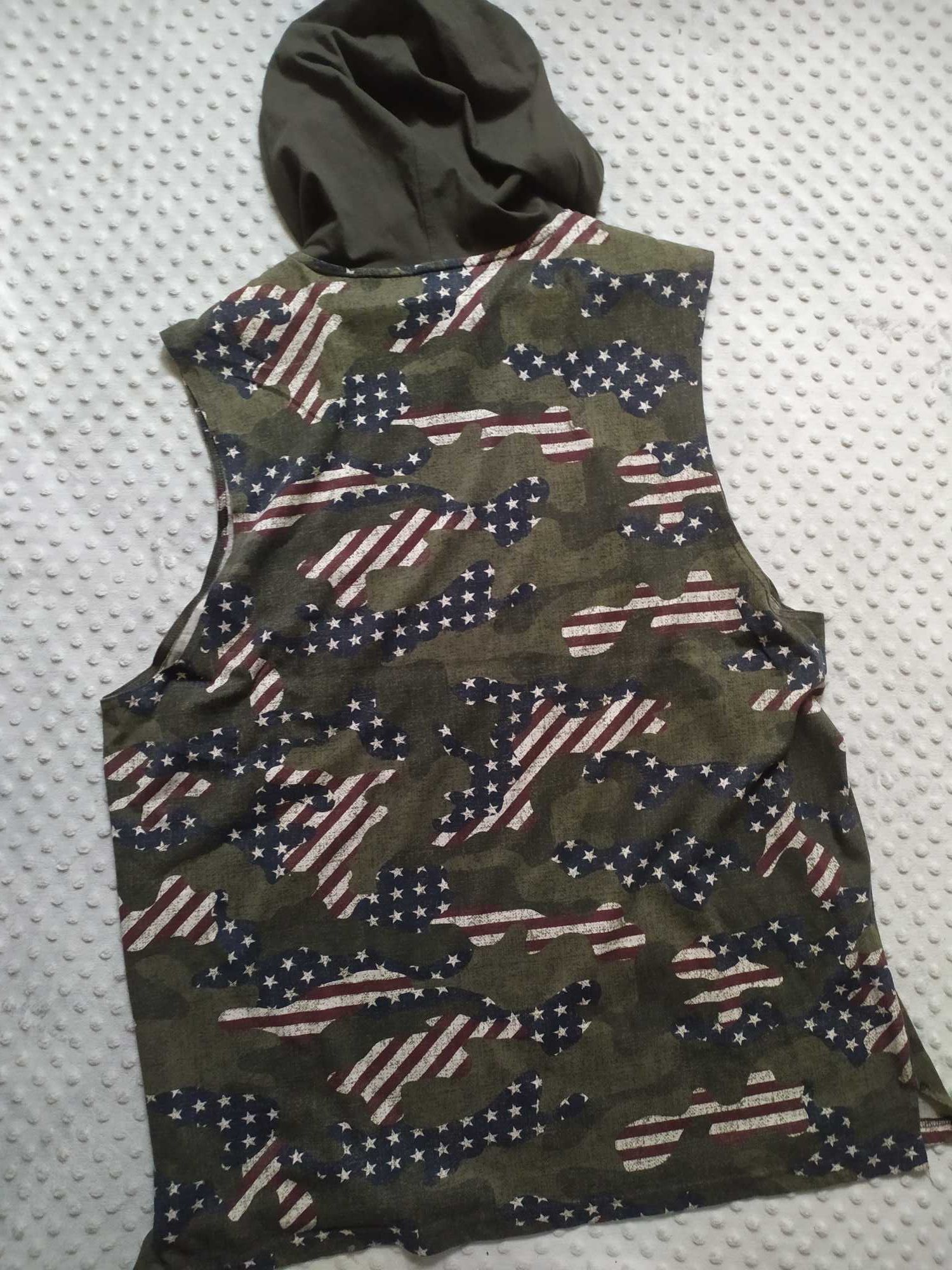 Bluzka damska bez rękawów Americano RAg XXL kamizelka