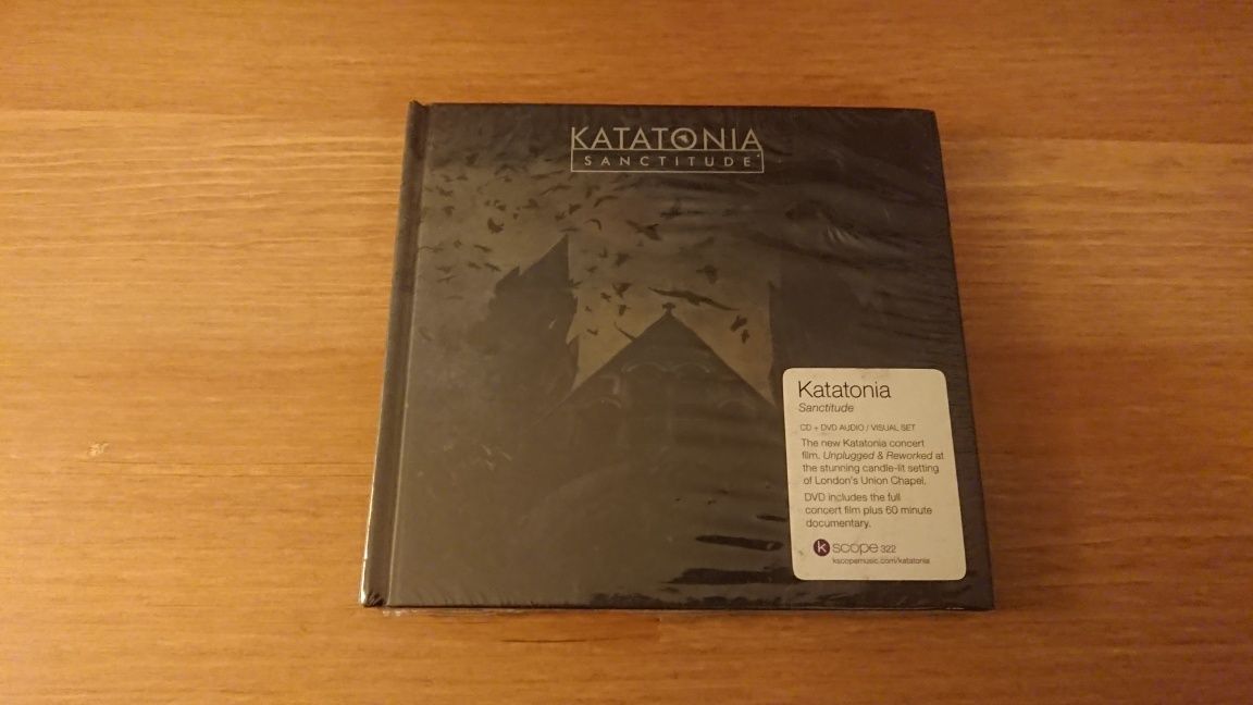 Katatonia Sanctitude CD+DVD *NOWA* 2015 Folia Mediabook Kscope UNIKAT