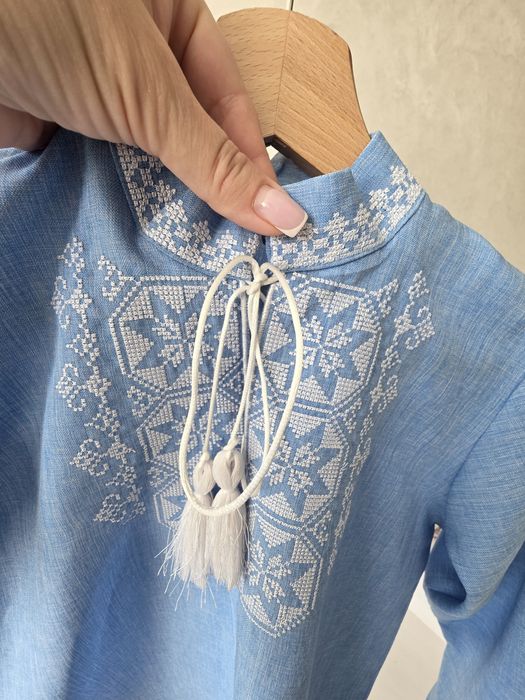 Красива Вишиванка для хлопчика 9-10 років