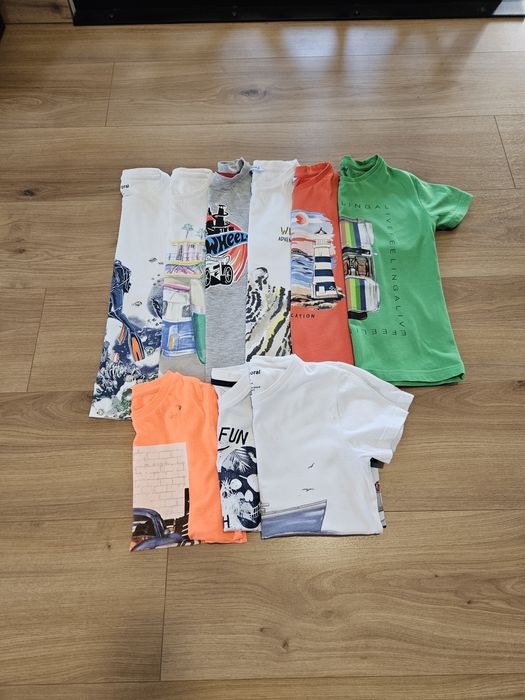 T-shirt 6 szt. Mayoral Hot Wheels 5 lat gratisy