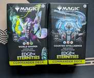Mtg Commander precon EOE World Shaper/Counter Intelligence