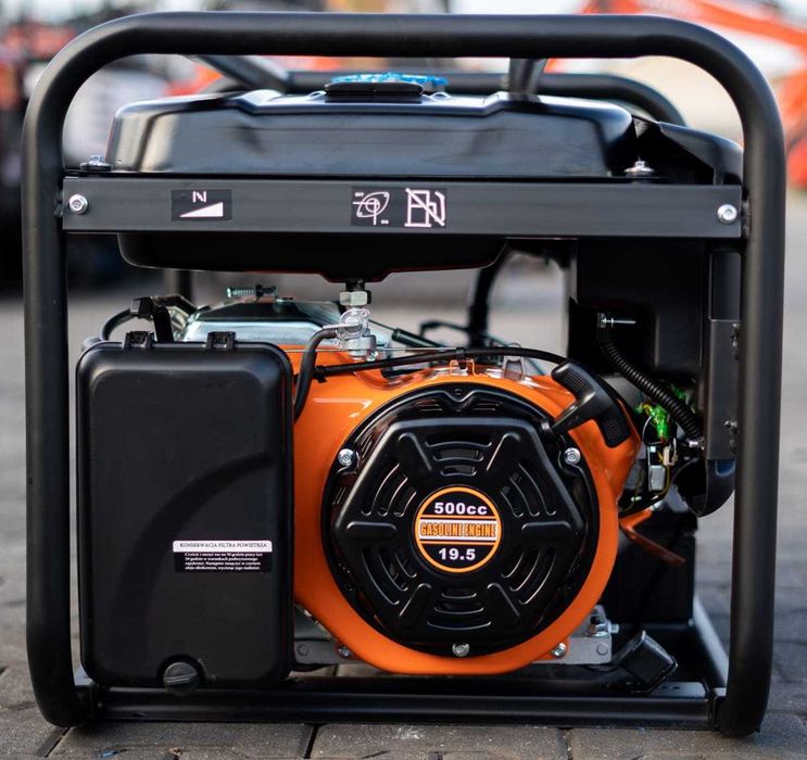 Nowy AGREGAT Kingway K8500ET 8,5KW AVR TRZYFAZOWY Siła 105kg 36m GWAR