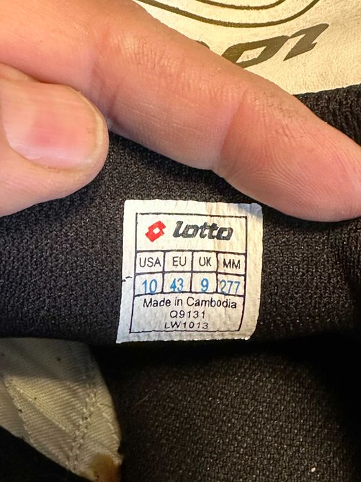 Chuteiras Loto brancas nr. 43