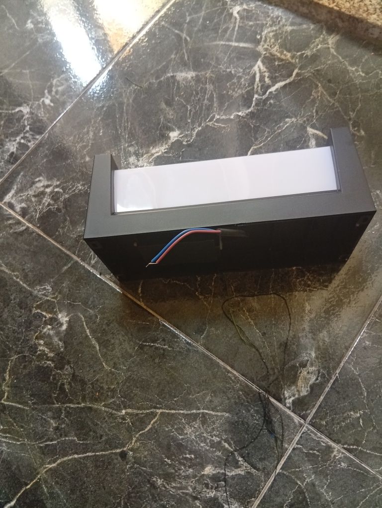 Candeeiro com Lâmpada led novo