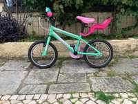 Bicicleta roda 16 menina