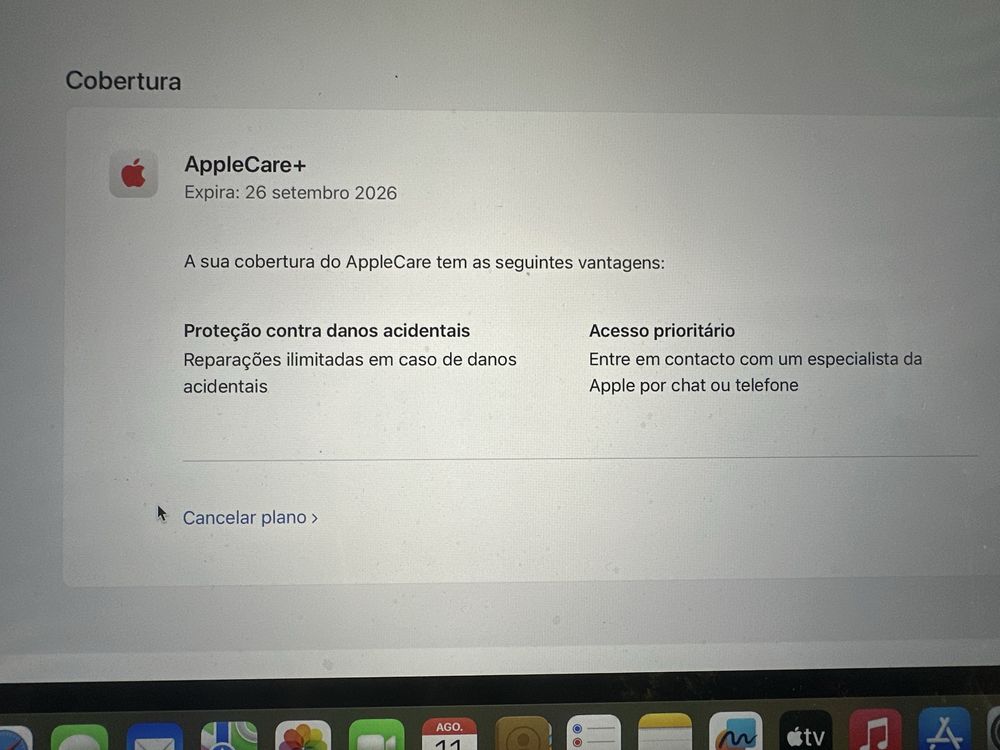 Mac book Pro 16” M2 Max 36GB  Ram 1TB SSD/ Apple Care+ 09/2026 (Braga)