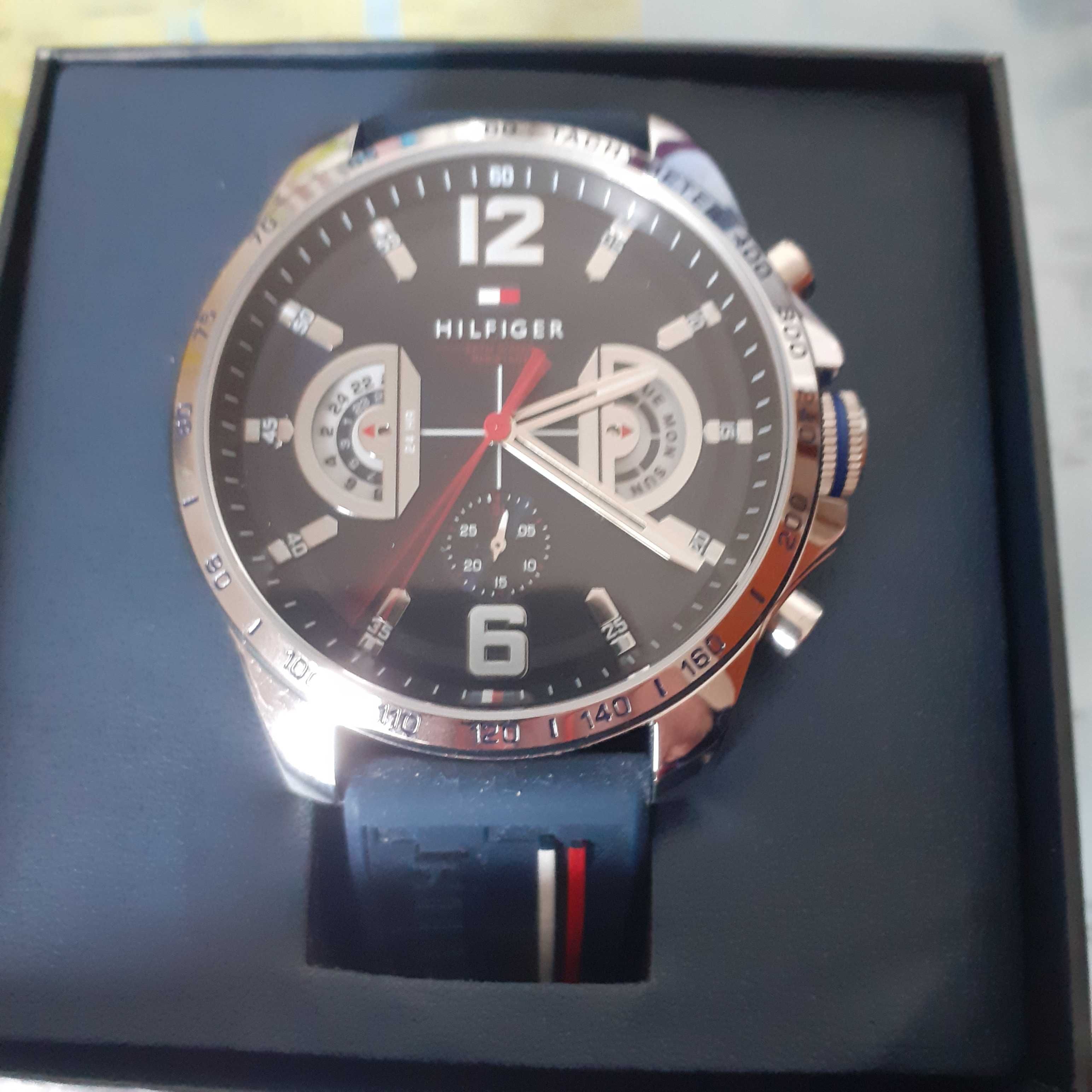 Relógio TOMMY HILFIGER Homem (Silicone - Azul)