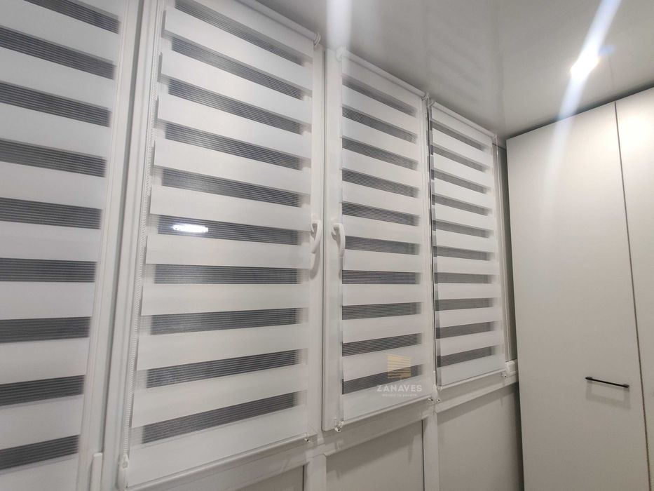 Тканинні ролети, жалюзи день ночь, римські, рулонні штори, ролеты