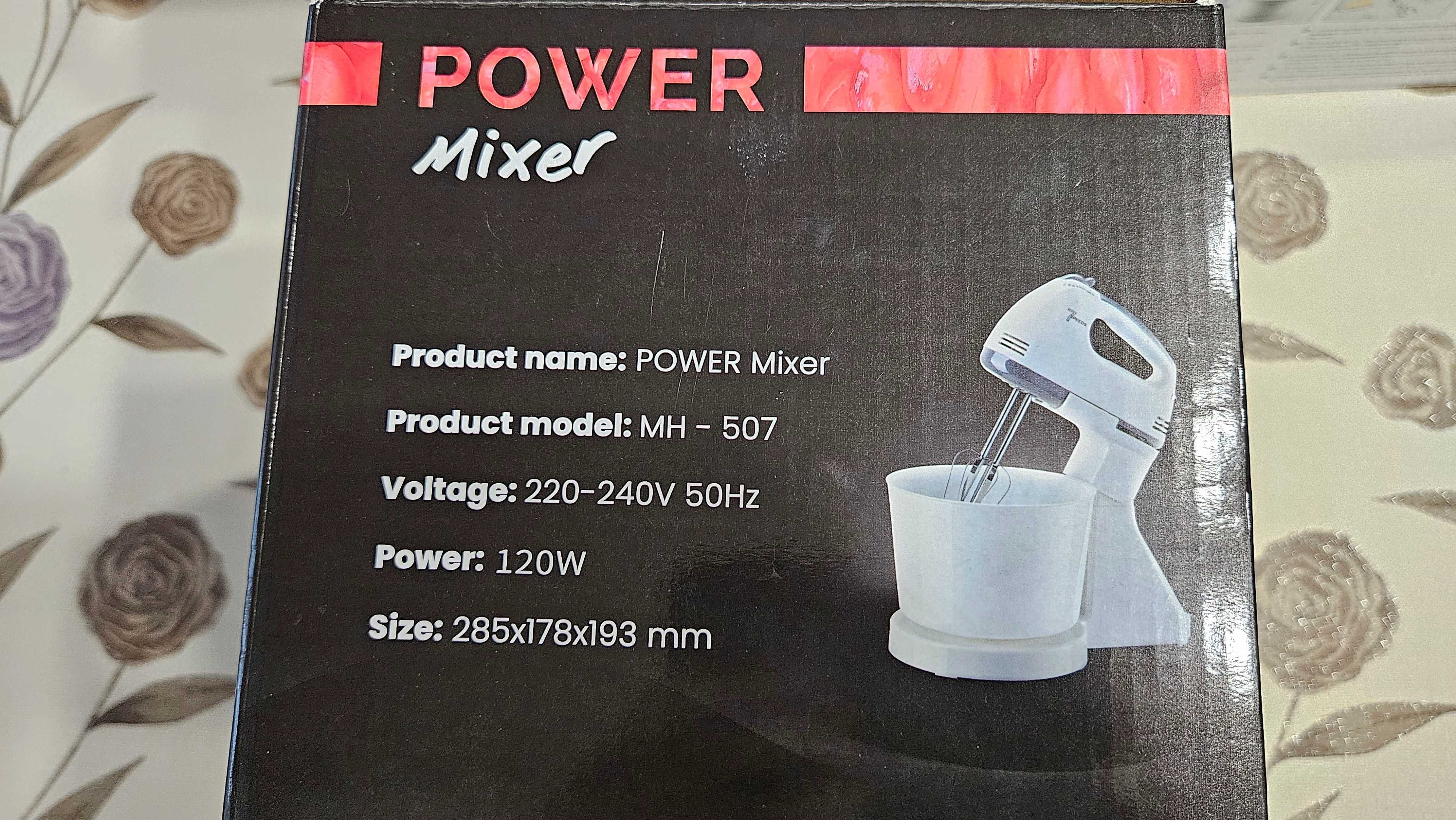 Robot Kuchenny/Mikser firmy POWER MIXER 120W z misą