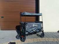 Wózek transportowy, dziecięcy, na plaże, działkę, ryby.
