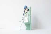 figurka manga anime - Evangelion - Rei Ayanami