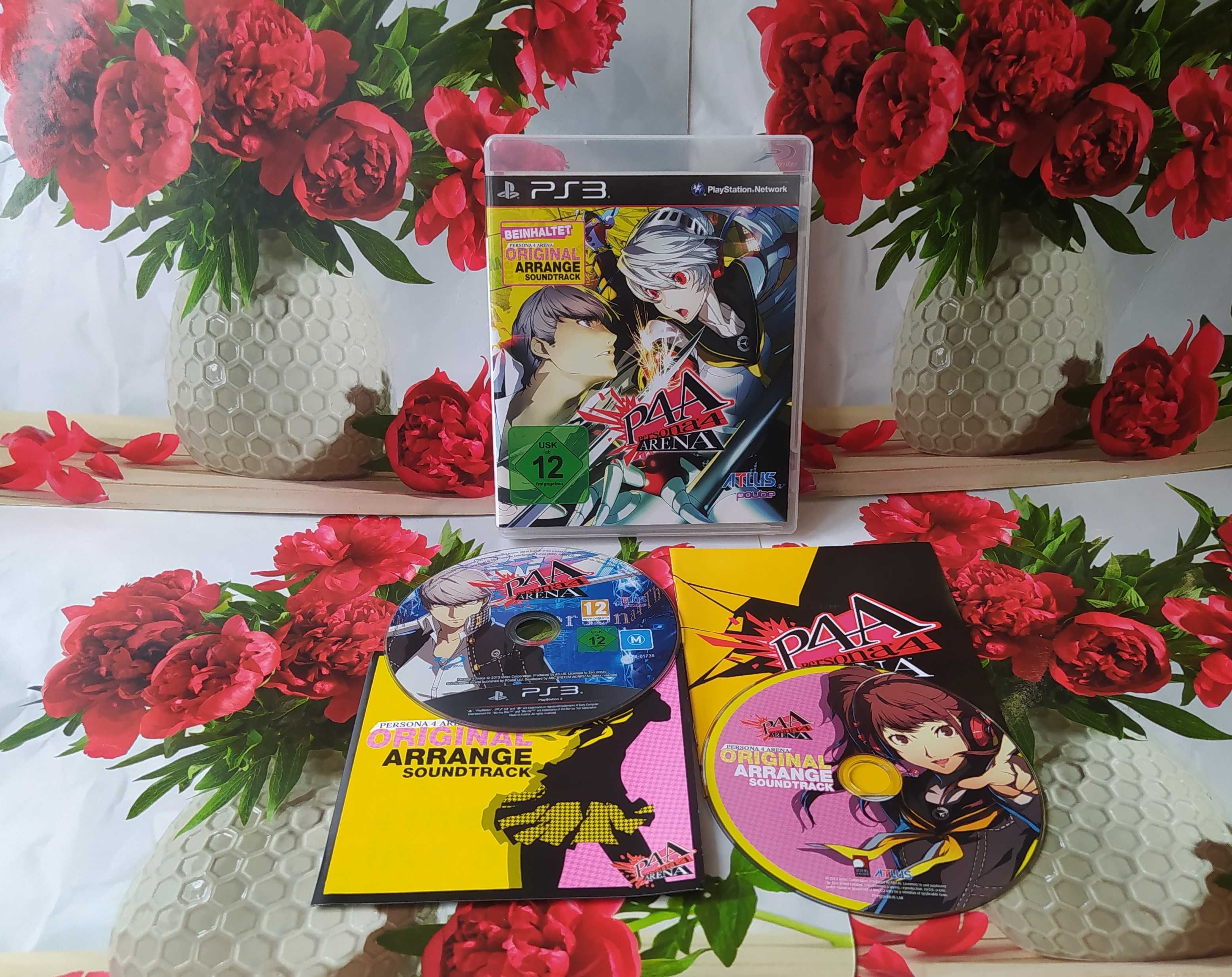P4A Persona 4 Arena + Soundtrack ! Stan BDB ! PS3 !