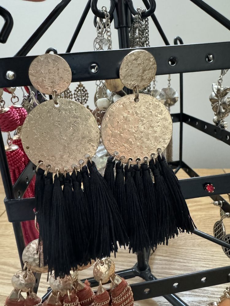 Brincos vintage variados com pouco uso