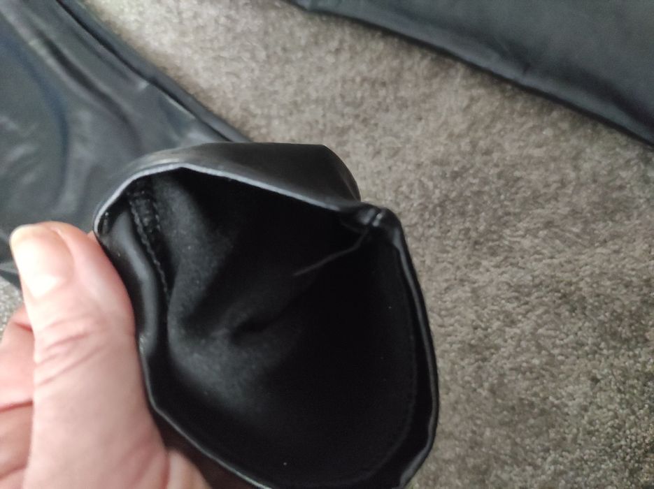 Spodnie skórzane latex s m nowe