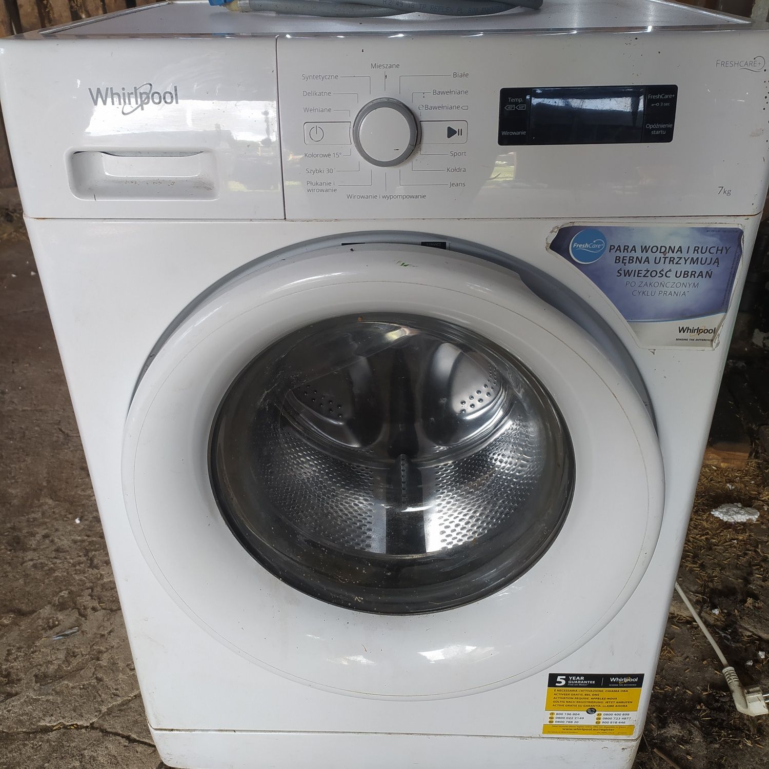 Whirlpool FWF71253W wszystkie części