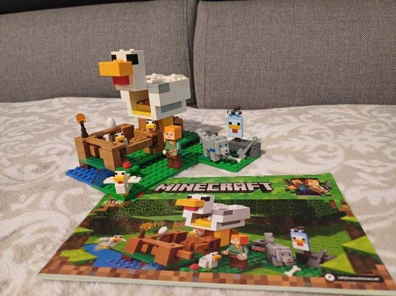 LEGO Minecraft kurczaki 21140
