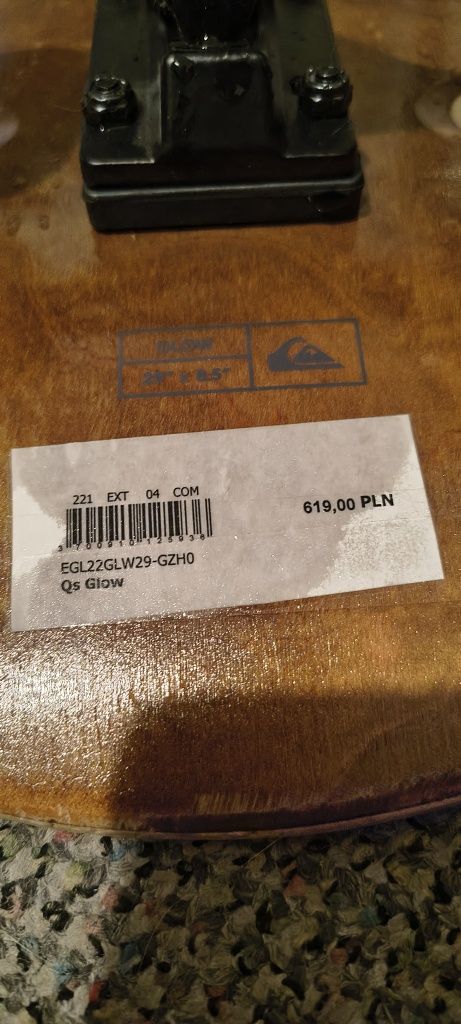 Quiksilver longboard praktycznie nie używany