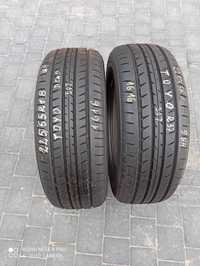 2 szt. opon letnich 225/55 R18 Toyo 8mm 2016r.