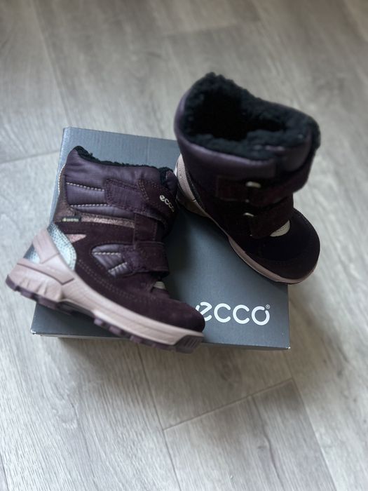 Зимние термо ботинки ecco новые