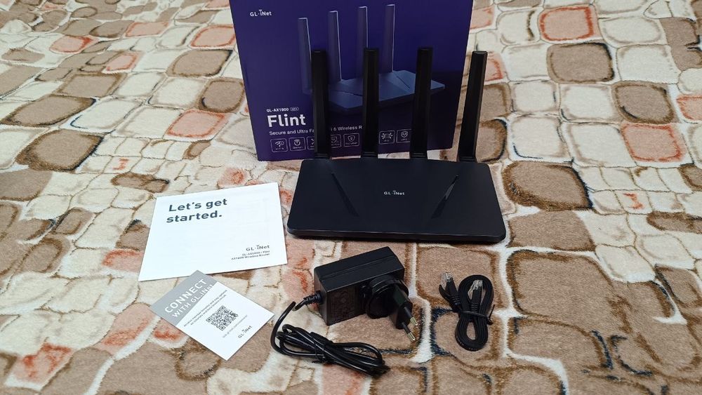 Роутер WiFi маршрутизатор GL.iNet Flint GL-AX1800