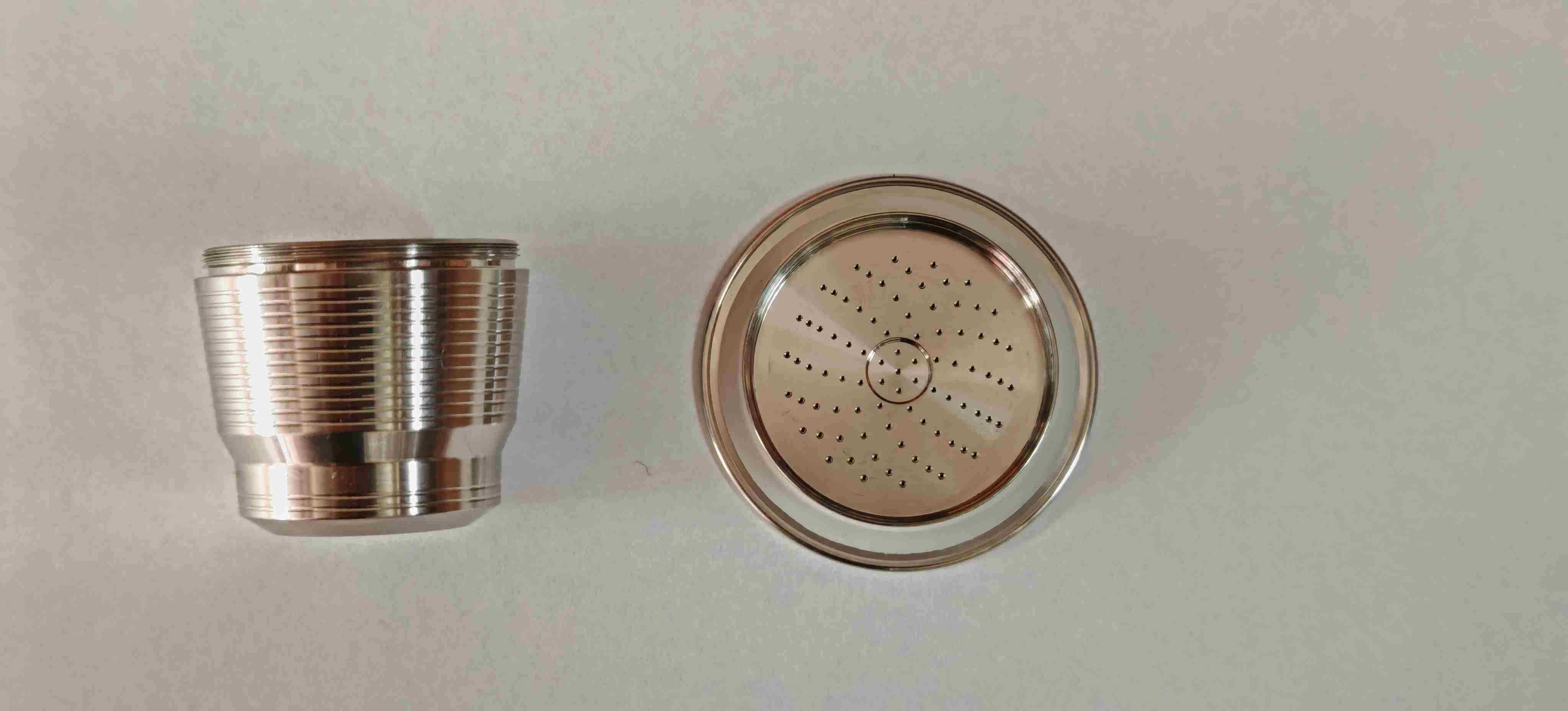 Kapsułka metalowa wielokrotnego użytku ekspresu Nespresso