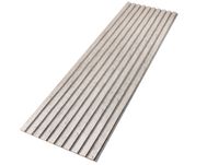 Lamele ścienne akustyczne na szarym filcu Noble 275cm x 54 cm