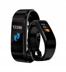 Opaska M115 Smartband pomiar kroków, ciśnienia, pulsu, snu, aplikacja