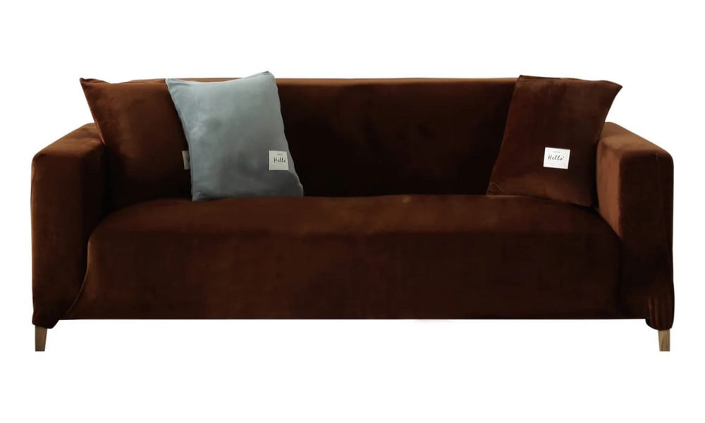 ELEOPTION narzuta na sofę rozciągliwa elastyczna 145-185 cm