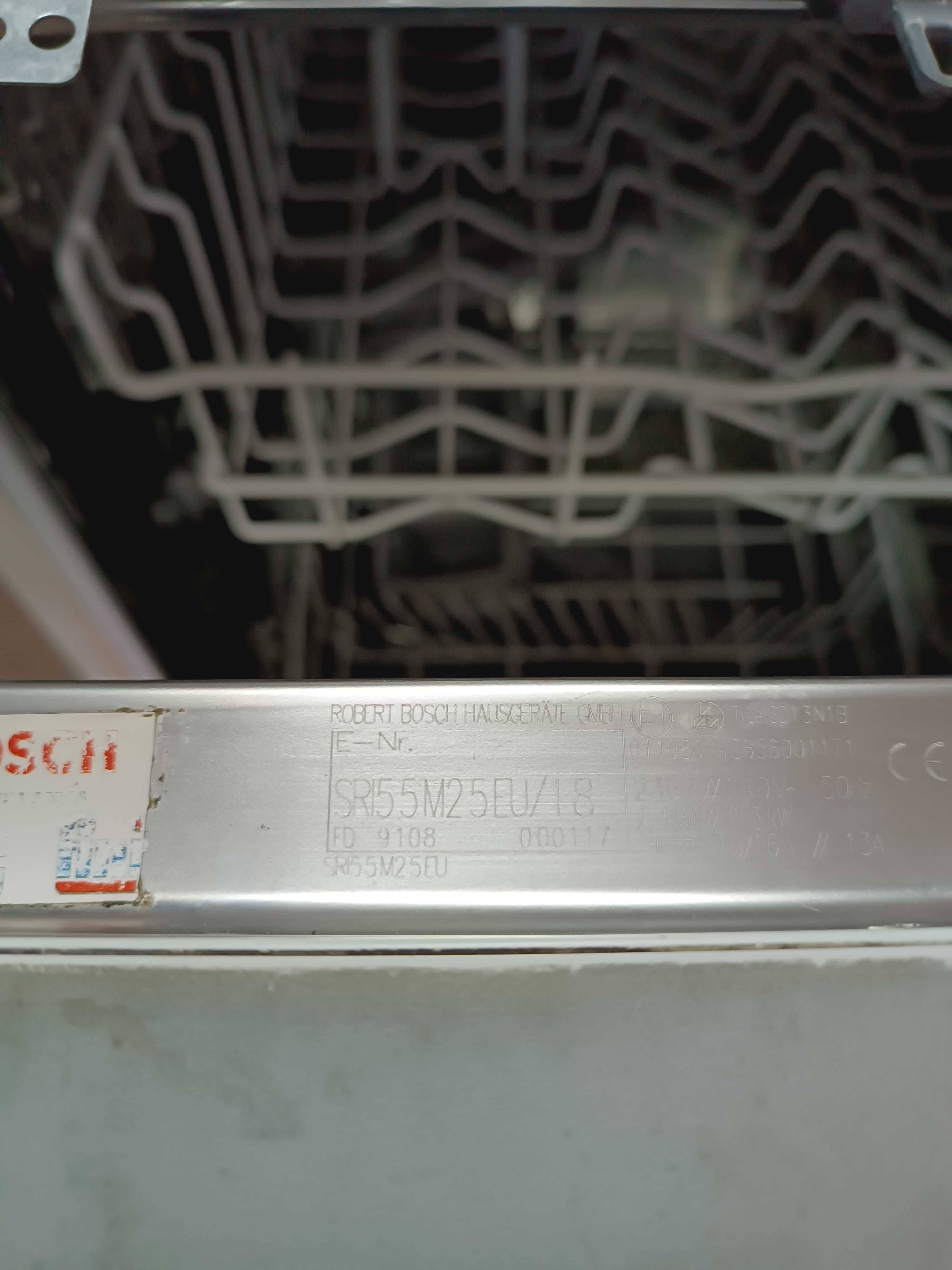 Używana Zmywarka do zabudowy 45CM BOSCH SRI55M25EU   Panel inox