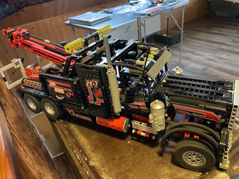 Lego technic 8285 tow truck Olbrzymi model chrome edition bdb stan