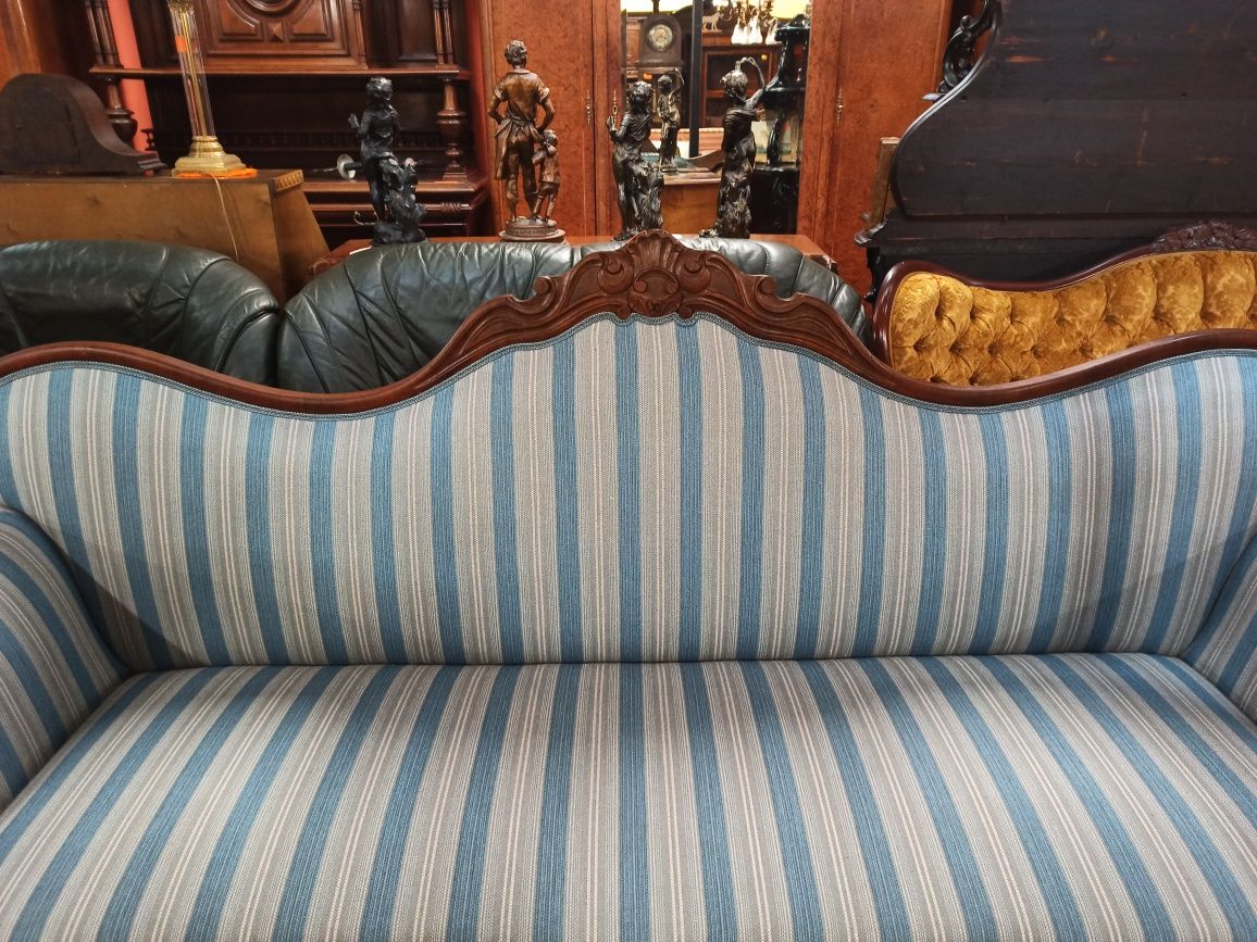 Kanapa biedermeier, stara sofa