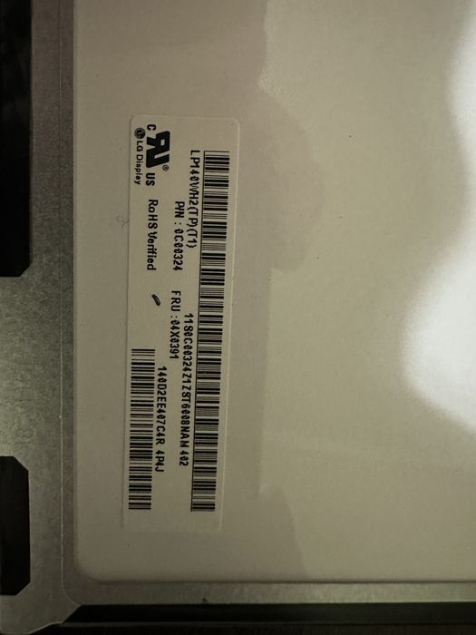 Матриця екран 14 slim 30 pin