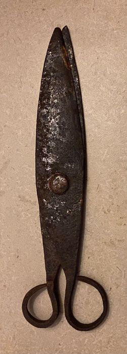 Tesouras de tosquia em ferro antigas