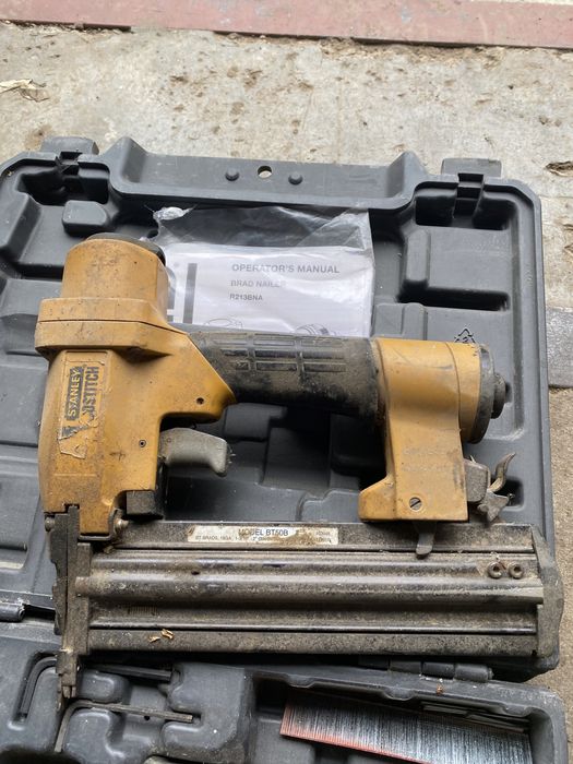 RIDGID r213bna stanley bostitch пневмо пістолет для цвяхів