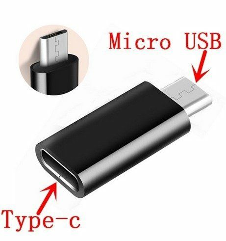 adaptador micro usb para tipo c