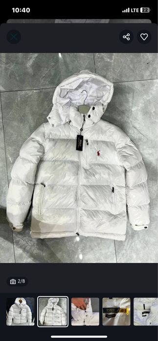 Куртка, пухан polo ralf lauren.     Розміри від s-xl