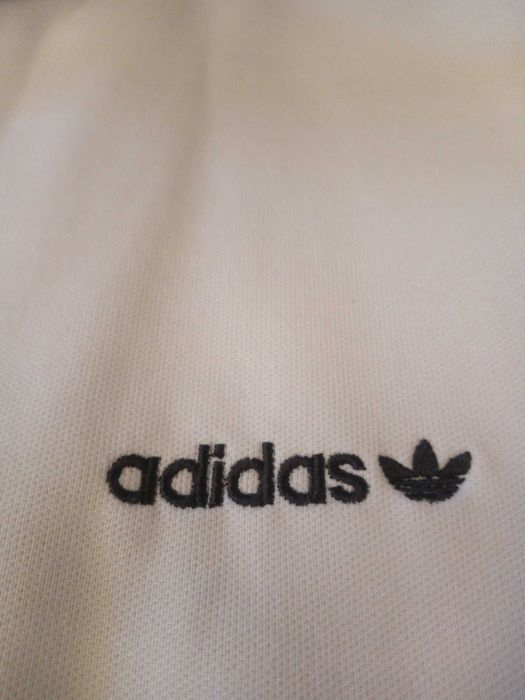 Casaco Adidas branco julgo que unisexo