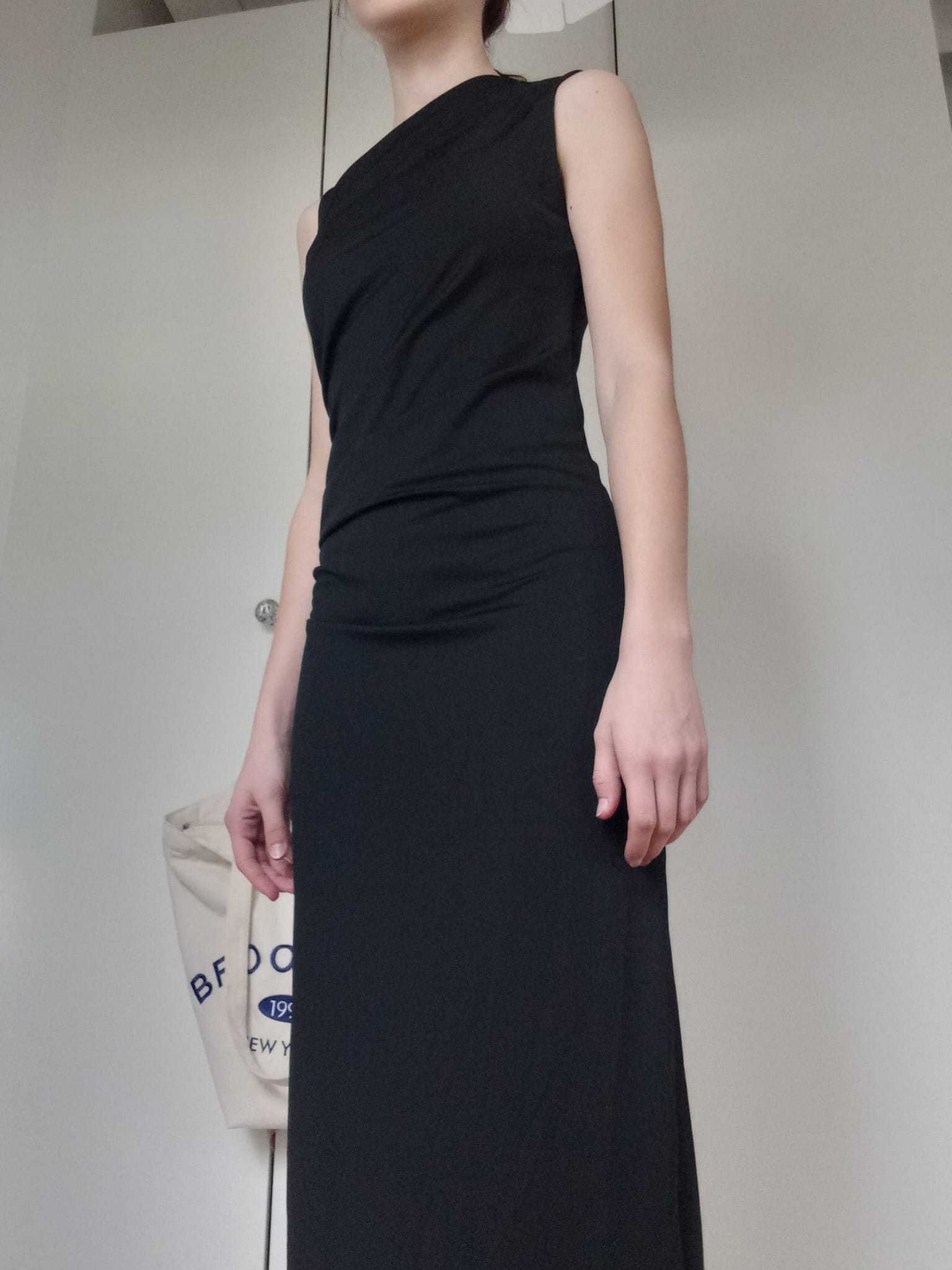 Sukienka czarna wizytowa 34  xs