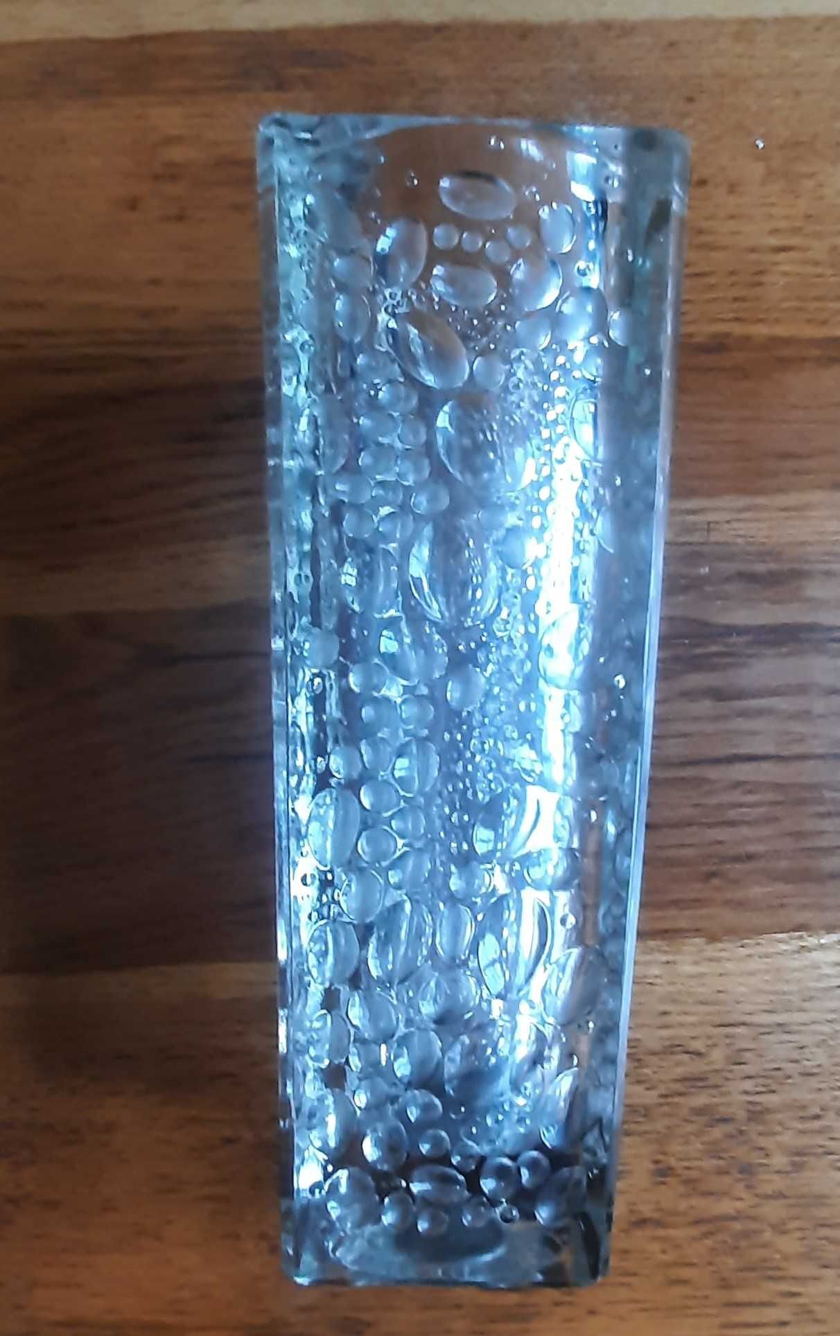 Duży wazon KROPLE ROSY, Hortensja, wysokość 23 cm, wysyłka