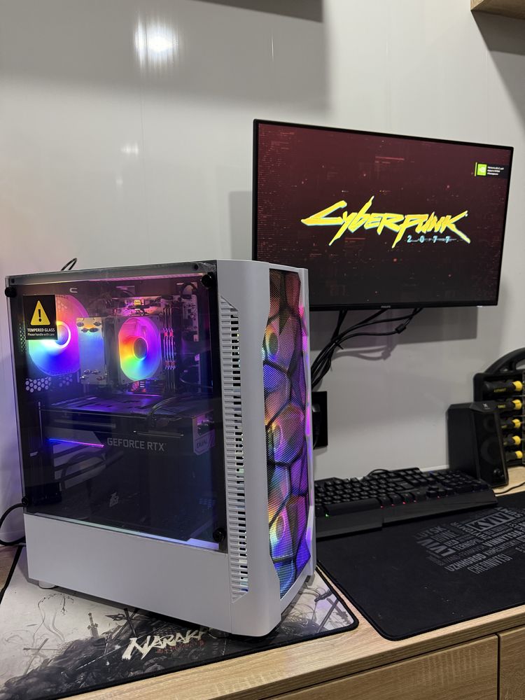 Компьютер Ігровий Системний блок Ryzen 5+16ddr+ssd 740+Asus rtx 3060ti