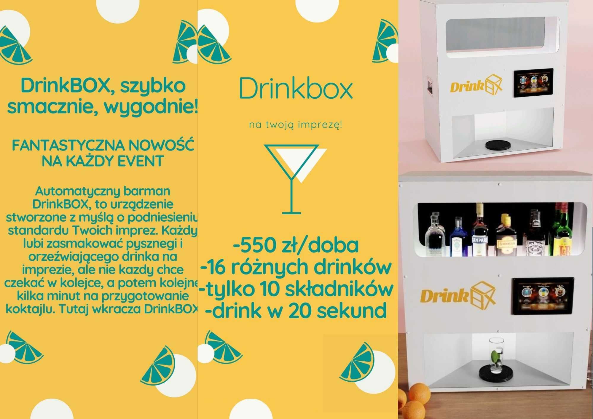 Drinkbox Automatyczny Barman OKAZJA