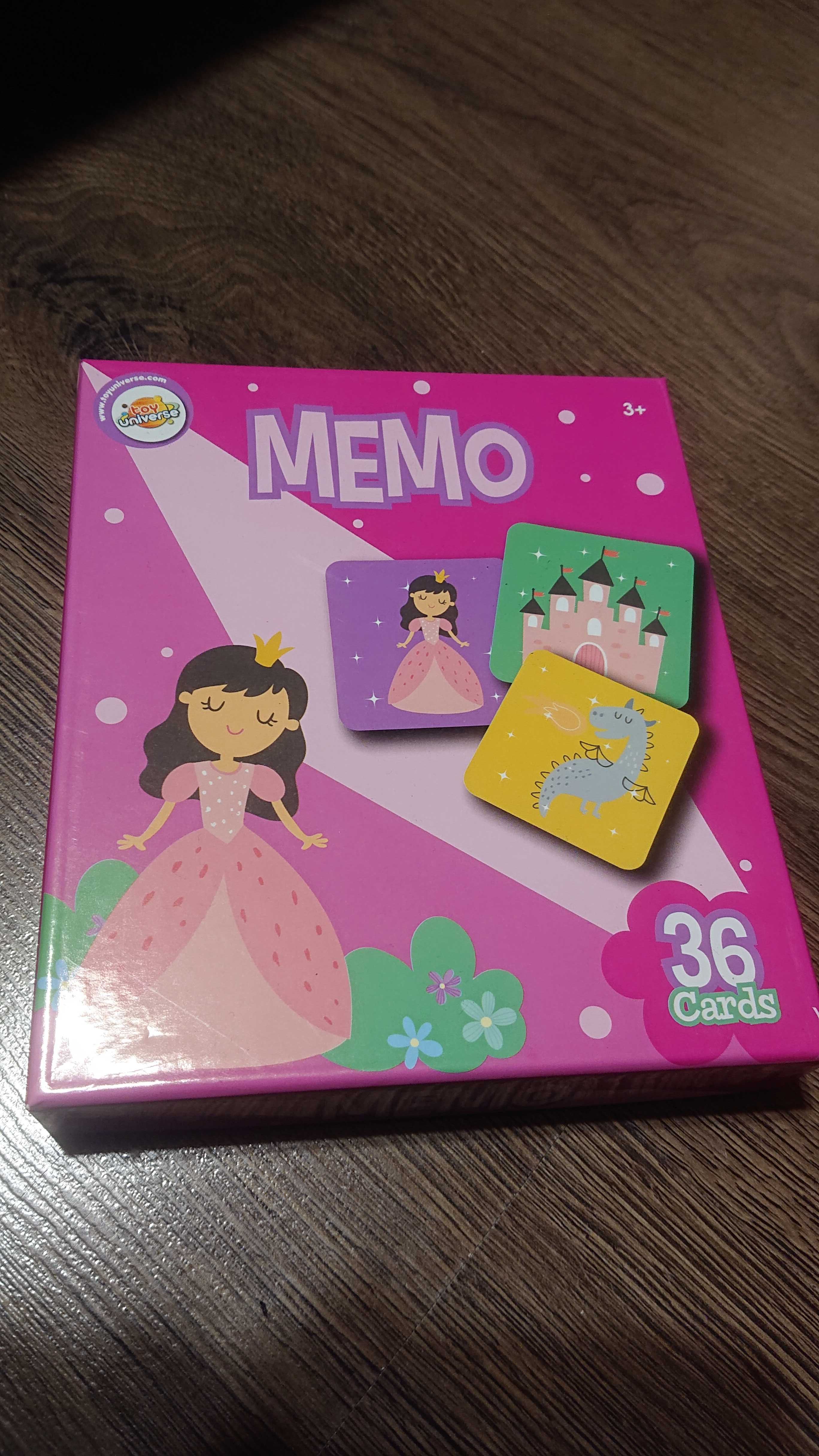 NOWE Memo dla dziewczynki / 36 elementów / Toy Universe