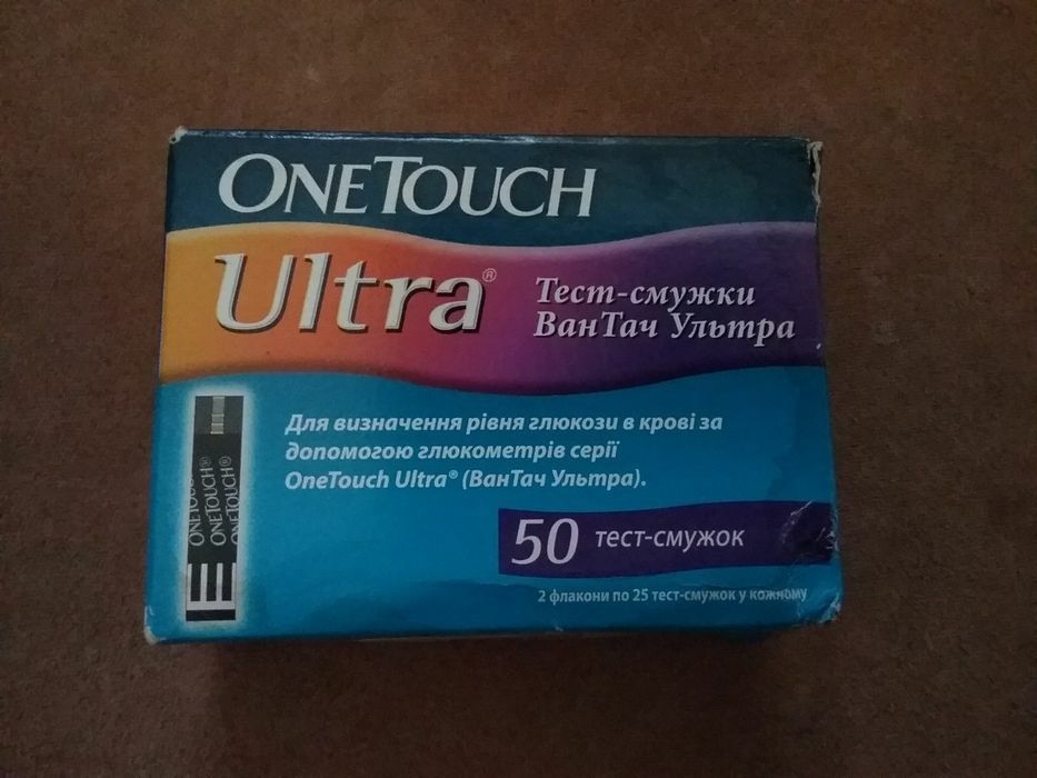 one touch тест глюкозы в крови
