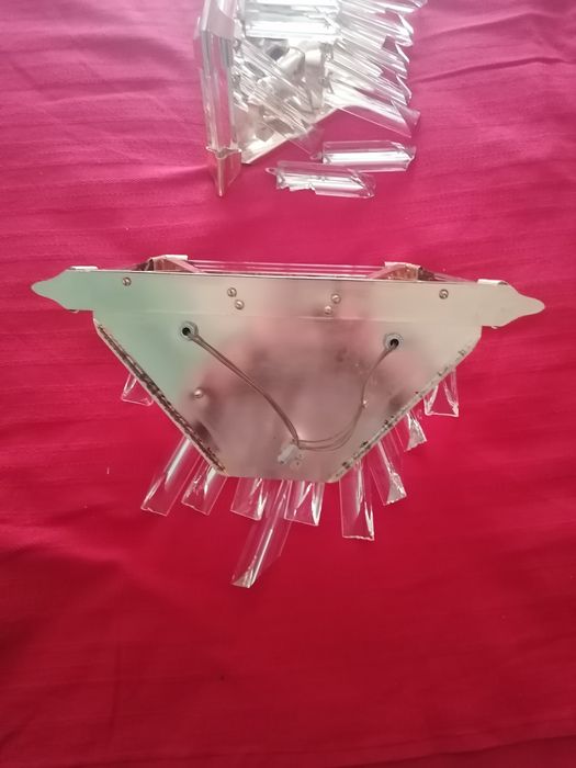 Apliques parede vidro