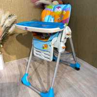 Дитячий складний стілець для годування Chicco Polly