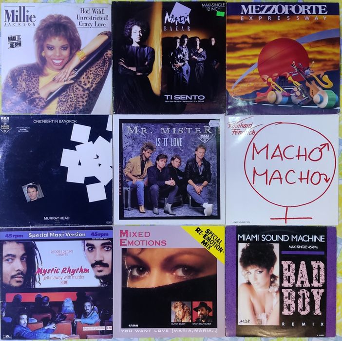 Maxi-single 12" 45RPM.Фірмові платівки