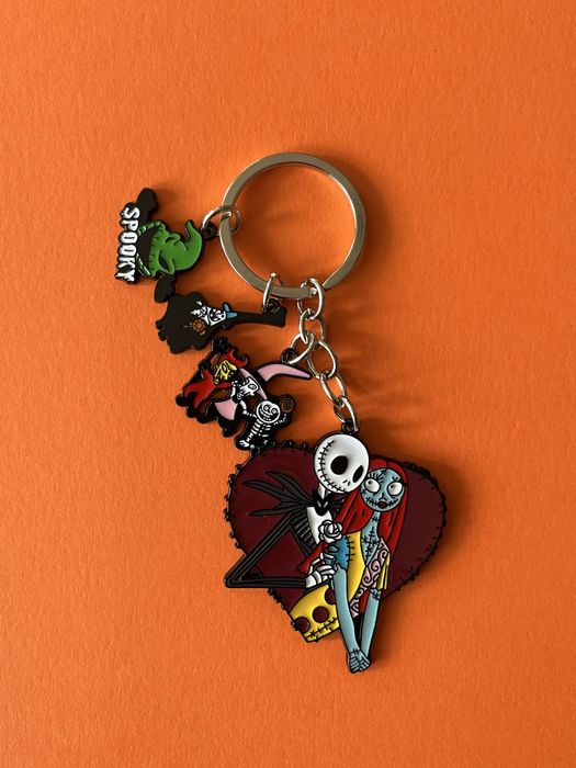 Sally Jack Skellington Halloween keychain