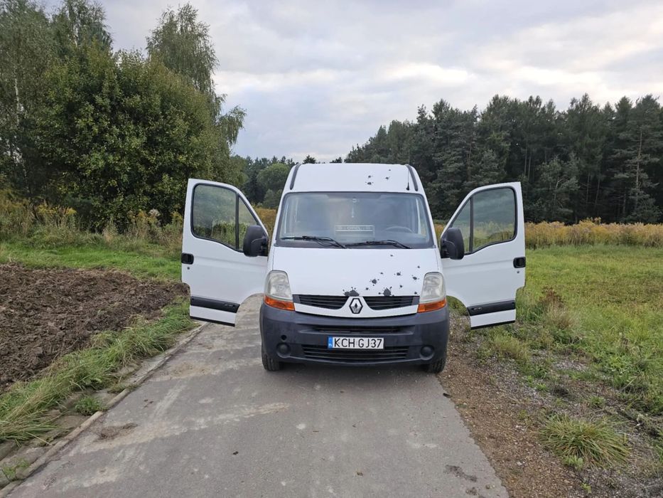 Renault MASTER  Renault Master brygadówka 6 osób 2007r 2,5tdi