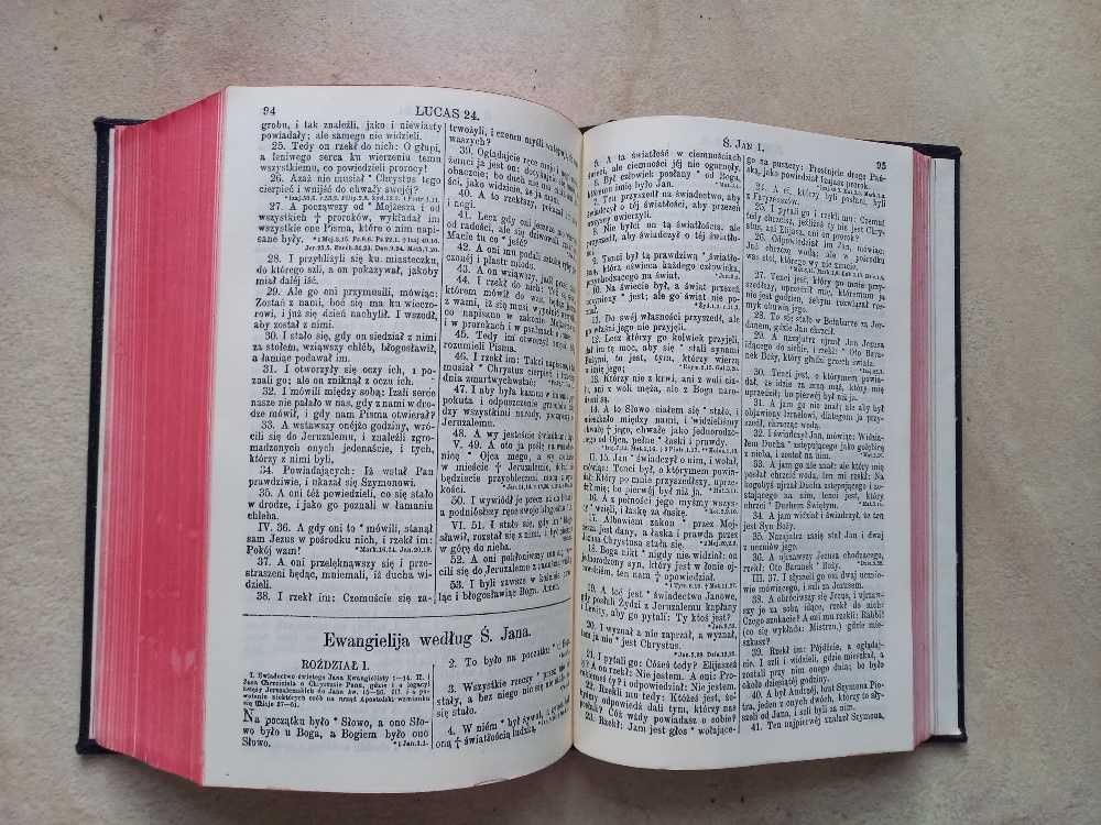 Biblia Gdańska Pismo Święte Stary i Nowy Testament 1972r-średni format