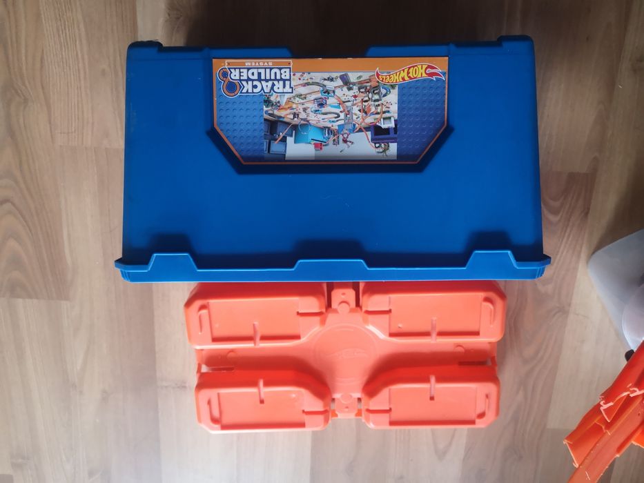 Hot wheels zestaw torów i wyrzutni